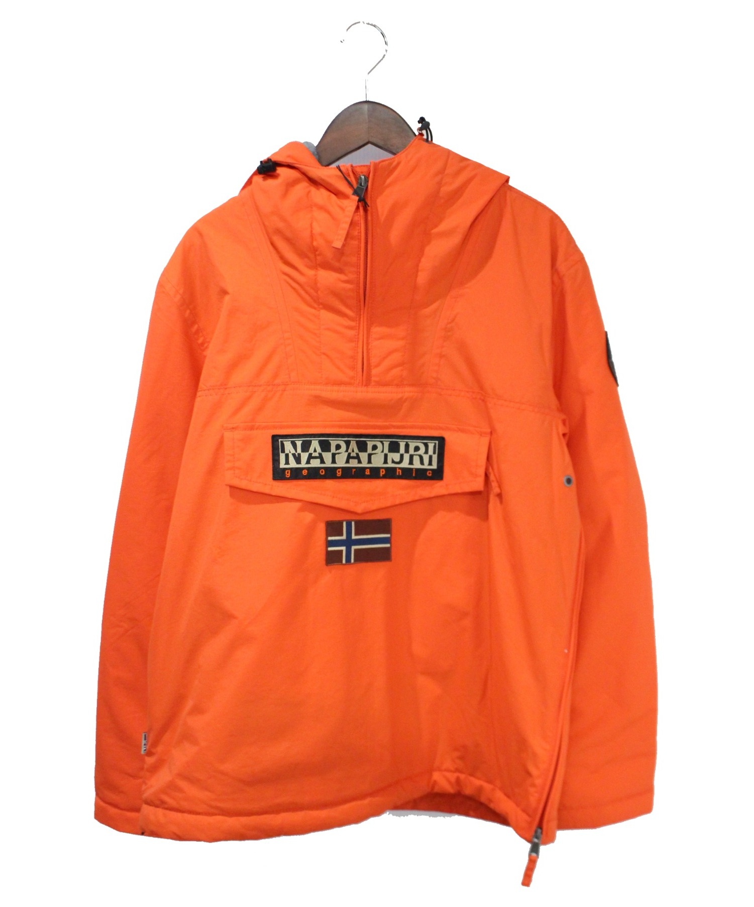 【中古・古着通販】NAPAPIJRI (ナパピリ) Rainforest Winter Jacket オレンジ サイズ:M｜ブランド・古着通販