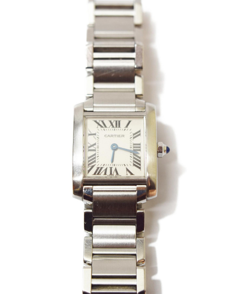 Cartier（カルティエ）Cartier (カルティエ) タンクフランセーズ/腕時計 タンクフランセーズ クォーツ ステンレススチールの古着・服飾アイテム