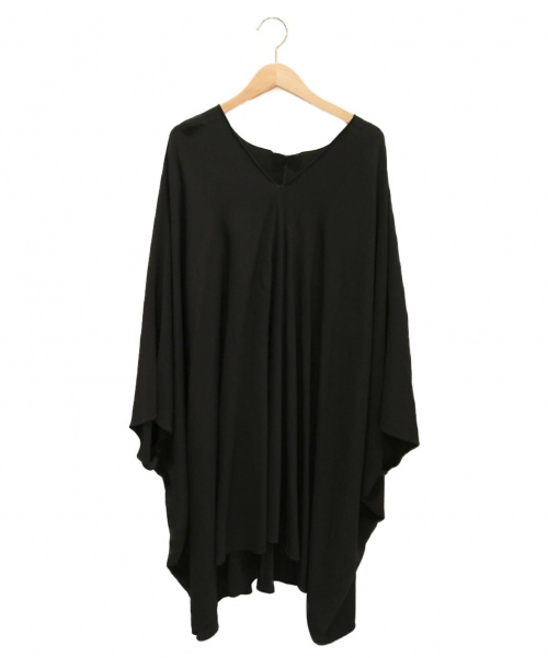 THE ROW（ザ ロウ）THE ROW (ザ ロウ) オーバーシルエットワンピース/ケープドレス ブラック サイズ:XSの古着・服飾アイテム