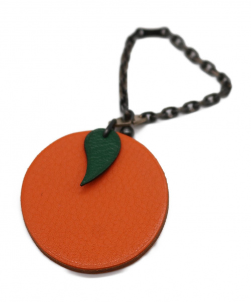 HERMES（エルメス）HERMES (エルメス) オレンジチャーム オレンジ サイズ:-の古着・服飾アイテム