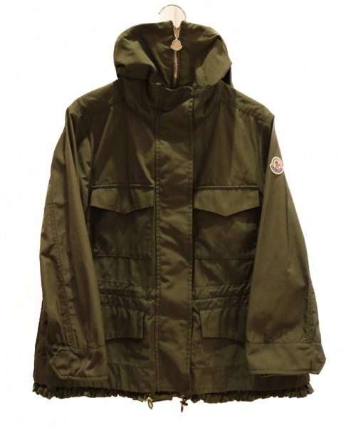 MONCLER（モンクレール）MONCLER (モンクレール) フード付きジャケット オリーブ サイズ:1 PAQUERETTEの古着・服飾アイテム