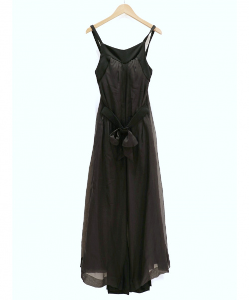 CHANEL（シャネル）CHANEL (シャネル) キャミソールサロペット ブラック サイズ:34の古着・服飾アイテム