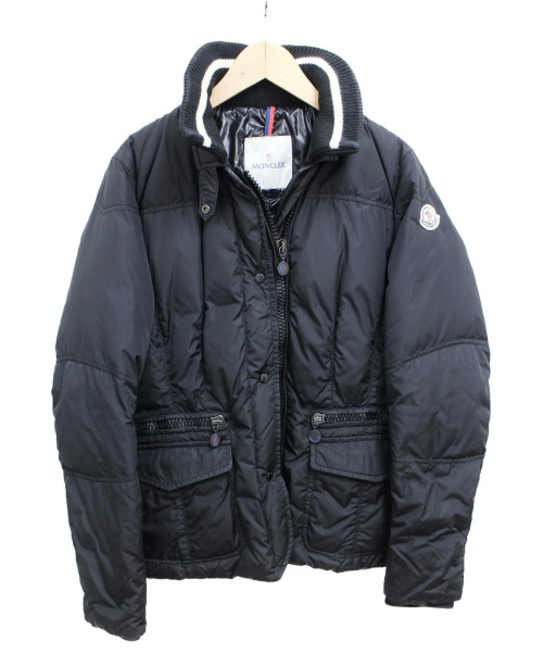 MONCLER（モンクレール）MONCLER (モンクレール) ダウンジャケット ブラック サイズ:3の古着・服飾アイテム