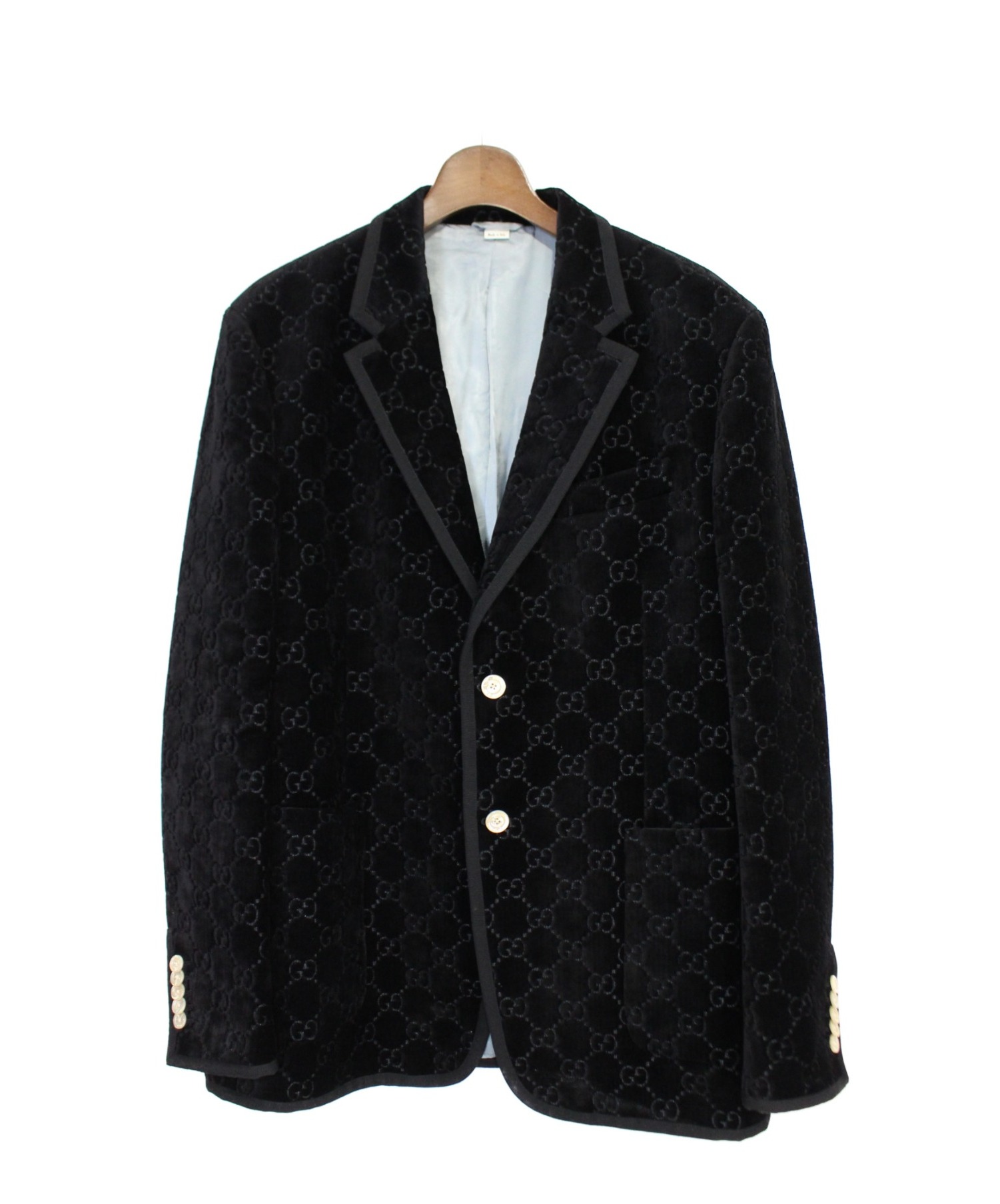 GUCCI (グッチ) Palma GG velvet jacket サイズ:52