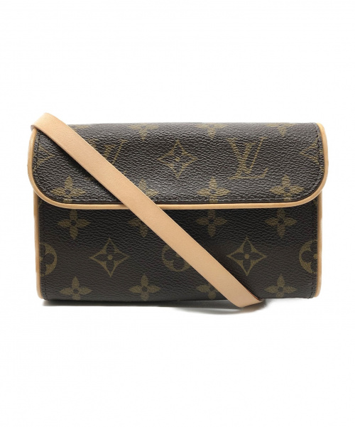 LOUIS VUITTON（ルイ ヴィトン）LOUIS VUITTON (ルイヴィトン) ポシェットフロランティーヌ サイズ:XS モノグラム Mモノグラム M51855　ベルトサイズ（XS）の古着・服飾アイテム