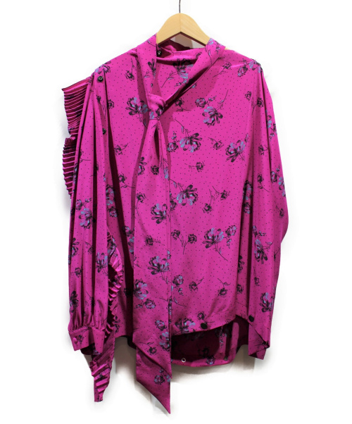 BALENCIAGA（バレンシアガ）BALENCIAGA (バレンシアガ) デザインシャツ ピンク サイズ:34の古着・服飾アイテム