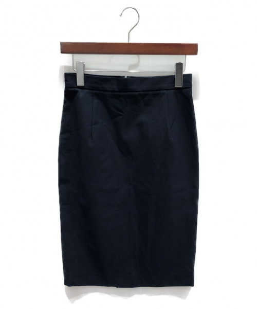 JIL SANDER（ジルサンダー）JIL SANDER (ジルサンダー) タイトスカート ネイビー サイズ:32の古着・服飾アイテム