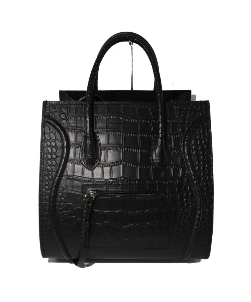 中古 古着通販 Celine セリーヌ ラゲージファントム ハンドバッグ ブラック ラゲージファントム F Pa 0141 ブランド 古着通販 トレファク公式 Trefac Fashion