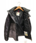 MONCLER (モンクレール) ダウンジャケット ブラック×グレー サイズ:0 BREITMAN：84800円