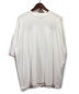 BALENCIAGA (バレンシアガ) ロゴ刺繍Tシャツ ホワイト サイズ:M：27800円