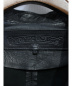 中古・古着 CHROME HEARTS (クロムハーツ) レザーライダースジャケット ブラック サイズ:M 春秋物：148000円
