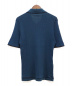 HERMES (エルメス) ニットポロシャツ ブルー サイズ:M 春夏物 コットン：14800円