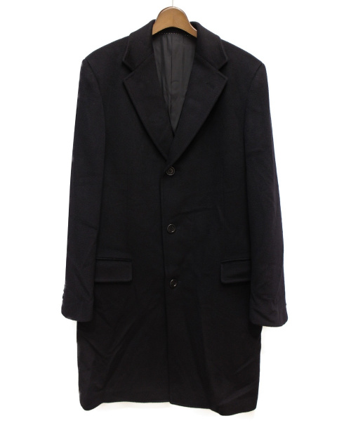 LOEWE（ロエベ）LOEWE (ロエベ) カシミヤコート ブラック サイズ:50Ｒ カシミヤ100%の古着・服飾アイテム