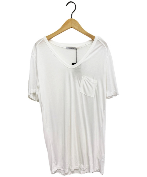 T by ALEXANDER WANG（ティーバイアレキサンダーワン）T by ALEXANDER WANG (ティーバイアレキサンダーワン) ポケットTシャツ ホワイト サイズ:S 未使用品の古着・服飾アイテム