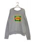 GUCCI（グッチ）の古着「Vintage Logo Sweat Tiger Embroidery」｜グレー