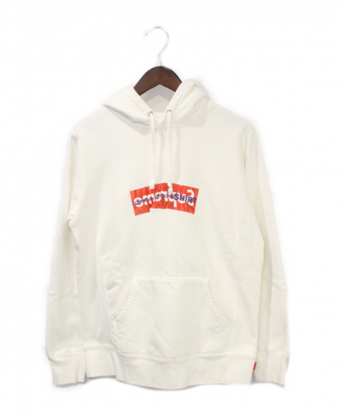 SUPREME（シュプリーム）SUPREME (シュプリーム) 17SSBox Logo Hooded Sweatshirt ホワイト サイズ:Sの古着・服飾アイテム