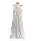 YOKO CHAN (ヨーコチャン) Floorlength Gathered Dress ホワイト サイズ:F 未使用品：34800円