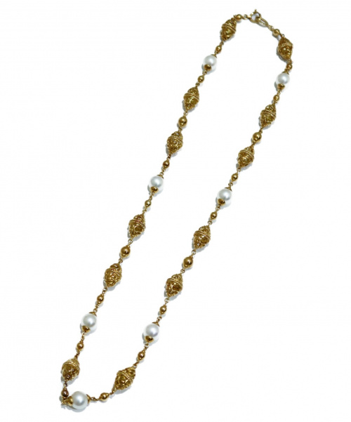MIKIMOTO（ミキモト）MIKIMOTO (ミキモト) パールネックレス サイズ:- K18 39.8 真珠の古着・服飾アイテム