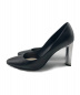 Christian Dior (クリスチャンディオール) メタリックヒールパンプス ブラック×シルバー サイズ:36 1/2 レザー：11800円
