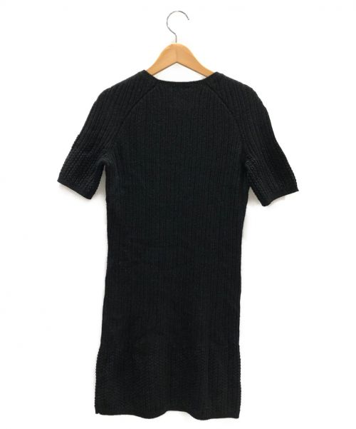 中古 古着通販 Chanel シャネル ニットワンピース ブラック サイズ 34 冬物 カシミヤ混 ブランド 古着通販 トレファク公式 Trefac Fashion
