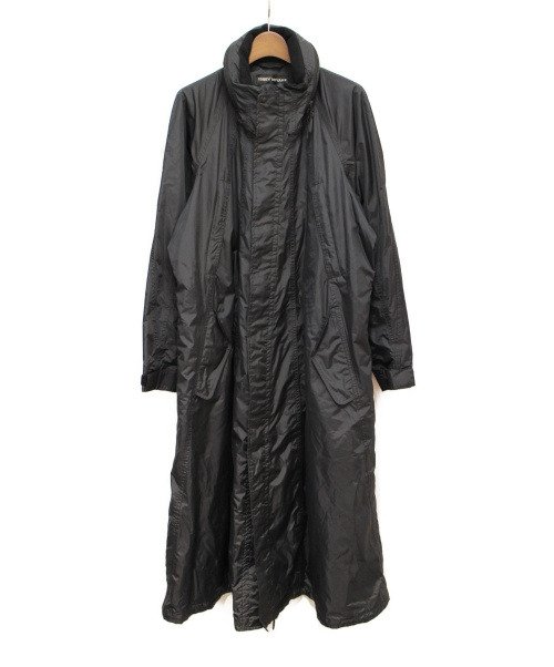 ISSEY MIYAKE（イッセイミヤケ）ISSEY MIYAKE (イッセイミヤケ) ポリエステルロングコート ブラック サイズ:2の古着・服飾アイテム