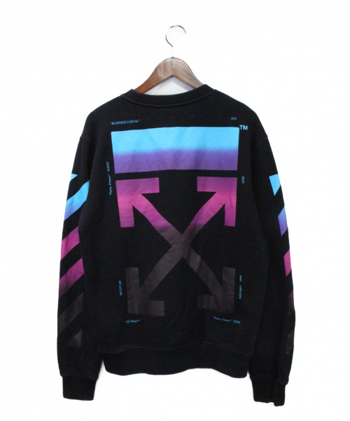 off white gradient crewneck