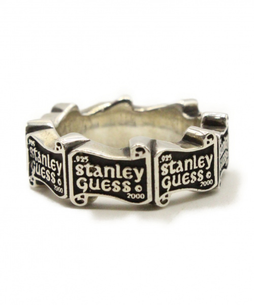 Stanley Guess（スタンリーゲス）Stanley Guess (スタンリー・ゲス) ロゴリボンリング サイズ:-の古着・服飾アイテム