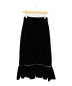 GUCCI (グッチ) エンベリッシュメントベルベットスカート ブラック サイズ:40：34800円