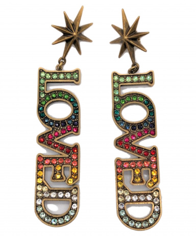 中古・古着通販】GUCCI (グッチ) LOVEDピアス サイズ 