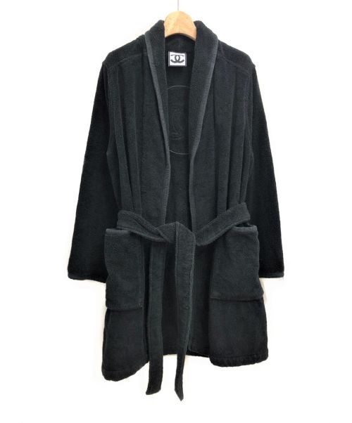 CHANEL（シャネル）CHANEL (シャネル) ココマークバスローブ ブラック サイズ:1の古着・服飾アイテム