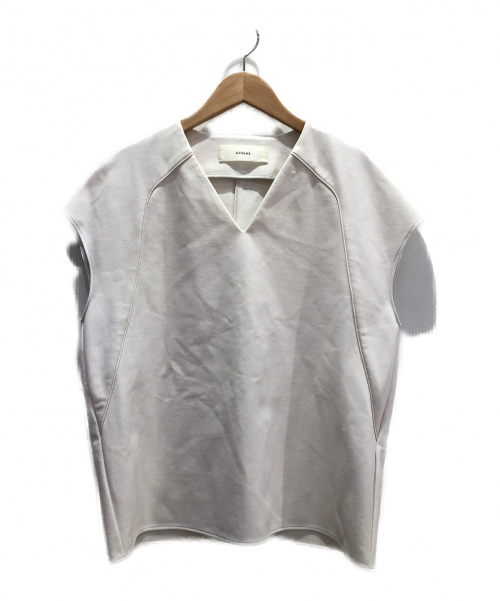 CYCLAS（シクラス）CYCLAS (シクラス) ノースリーブプルオーバーシャツ ホワイト サイズ:S 春夏物の古着・服飾アイテム