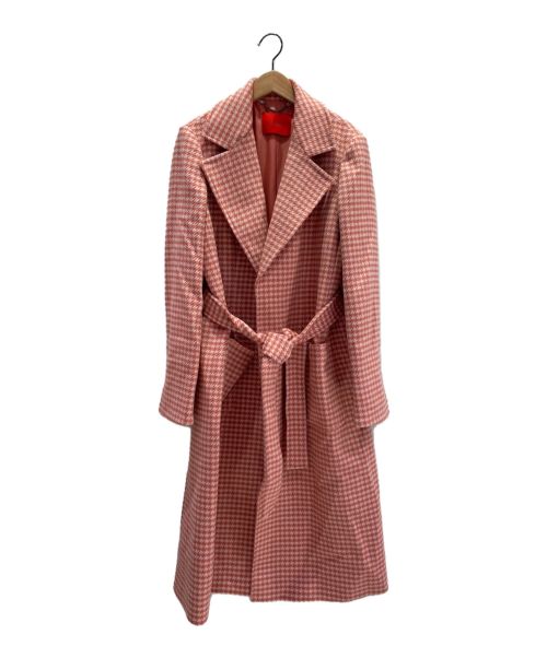 MAX&Co.（マックスアンドコー）MAX&Co. (マックスアンドコー) ラップコート ピンク サイズ:46の古着・服飾アイテム