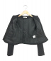 EPOCA (エポカ) ノーカラージャケット ブラック サイズ:38：4800円