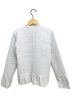 sacai (サカイ) 中綿ライトノーカラージャケット ホワイト サイズ:1：8800円