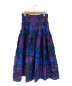 BLAMINK (ブラミンク) ラメジャガードスカート ブラック×パープル サイズ:36：32800円