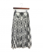 Christian Diorクリスチャン ディオール）の古着「チュールミディスカート」｜ホワイト×ブラック