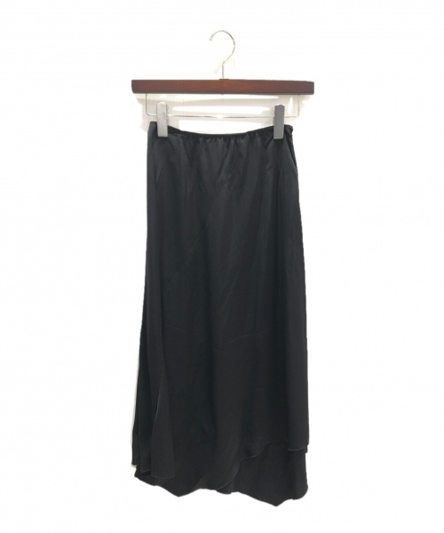 CYCLAS（シクラス）CYCLAS (シクラス) アシンメトリースカート ブラック サイズ:34の古着・服飾アイテム