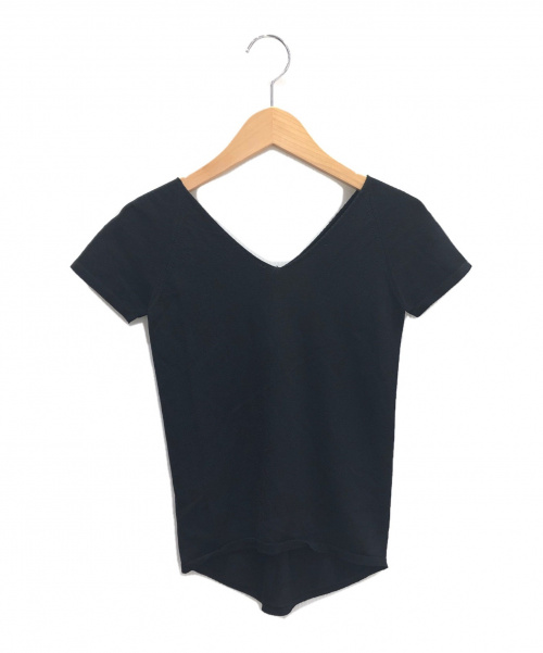 LEMAIRE（ルメール）LEMAIRE (ルメール) 半袖ニット ブラック サイズ:XSの古着・服飾アイテム