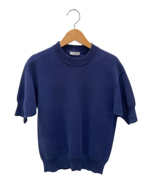 BLAMINK（ブラミンク）BLAMINK (ブラミンク) 半袖ニット ブルー サイズ:-の古着・服飾アイテム