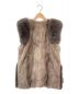 KOPENHAGEN fur (コペンハーゲンファー) チェアードミンクベスト サイズ:-：32800円