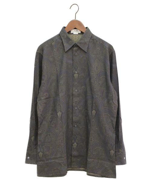 HERMES（エルメス）HERMES (エルメス) 長袖シャツ チャコールグレー サイズ:40の古着・服飾アイテム
