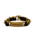 CHANEL（シャネル）の古着「チェーンブレスレット」｜ゴールド×ブラック