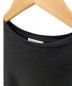 中古・古着 toteme (トーテム) カーブドシームTシャツ ブラック サイズ:S：4800円