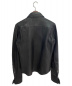 ISAMU KATAYAMA BACKLASH (イサムカタヤマ バックラッシュ) レザーシャツ ブラック サイズ:1：19800円