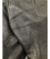中古・古着 ISAMU KATAYAMA BACKLASH (イサムカタヤマ バックラッシュ) レザーシャツ ブラック サイズ:1：19800円