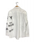 BURBERRY LONDON (バーバリー ロンドン) ロゴホースフェリー プリント オーバーサイズシャツ ホワイト サイズ:XL：39800円