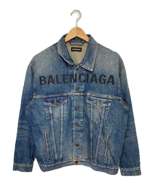 BALENCIAGA（バレンシアガ）BALENCIAGA (バレンシアガ) デニムジャケット インディゴ サイズ:44の古着・服飾アイテム