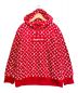 SUPREME × LOUIS VUITTON（シュプリーム × ルイ ヴィトン）の古着「Box Logo Hooded Sweatshirt」｜レッド