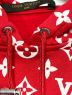 中古・古着 SUPREME × LOUIS VUITTON (シュプリーム × ルイ ヴィトン) Box Logo Hooded Sweatshirt レッド サイズ:XL：358000円