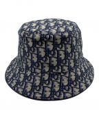 Diorディオール）の古着「Dior Oblique Bucket Hat」｜ネイビー